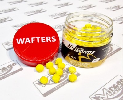 DUMBELLS MATCH PRO WORMS 3D WAFTER 8mm DUO CSL (fermentowana kukurydza) (opak. 20g) 