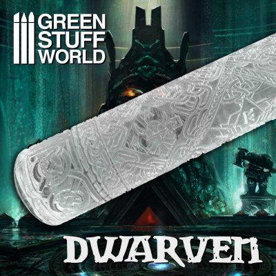 GSW 2386 ROLLING PIN - DWARVEN (wałek do odcisku mas)