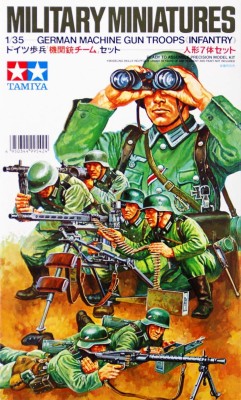 TAMIYA 35038 1:35 German Machine Gun Troops