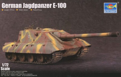 TRUMPETER 07122 1:72 German Jagdpanzer E-100 