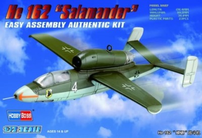 HOBBY BOSS 80239 1:72 He162 “Salamander”
