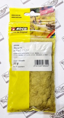 NOCH 08324 TRAWA STATYCZNA 2,5mm 20g GOLDEN YELLOW