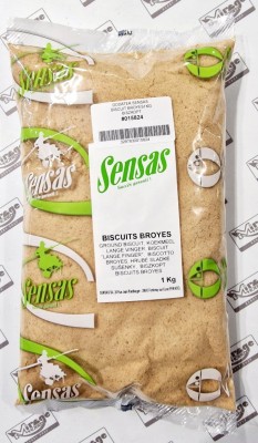 DODATEK SENSAS BISCUIT BROYES 1kg (słodki biszkopt) #015824
