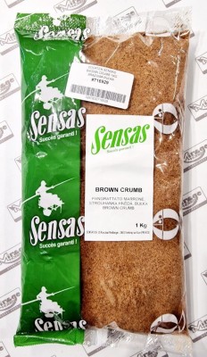 DODATEK SENSAS BROWN CRUMB 1kg (bułka) #716929