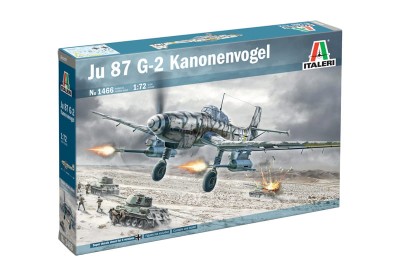 ITALERI 1466 1:72 Junkers Ju 87 G-2 Kanonenvogel