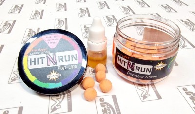 DYNAMITE BAITS Hit N Run Pop-Ups 12mm - PINK [DY1273]