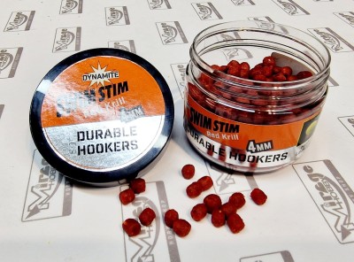DYNAMITE BAITS Soft Durable Hookers 4mm RED KRILL [DY1436] (miękki pellet)