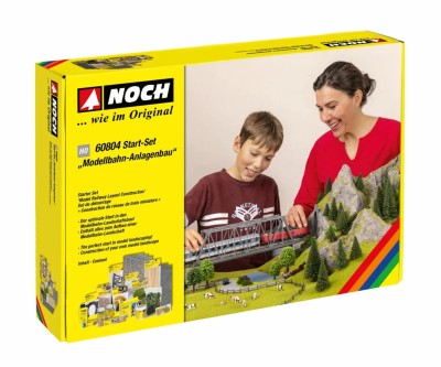 NOCH 60804 Zestaw startowy „Budowa makiety kolejowej”