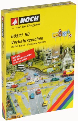 NOCH 60521 Znaki Drogowe (op. 270 sztuk)