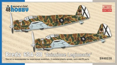 SPECIAL HOBBY 48226 1:48 Breda 65A-80 ‘Aviazione Legionaria’ 