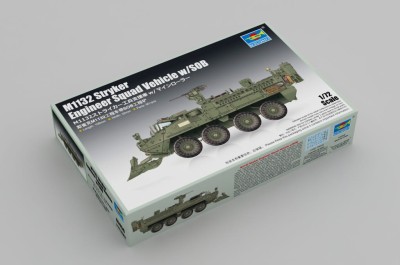 TRUMPETER 07456 1:72 M1132 Stryker Engineer Squad Vehicle With SOB