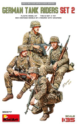 MINIART 35377 1:35 German Tank Riders Set 2