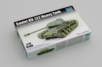 TRUMPETER 07128 1:72 Soviet KV-122 Heavy Tank