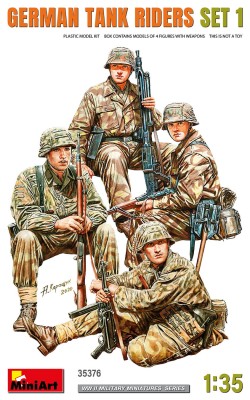 MINIART 35376 1:35 German Tank Riders Set 1