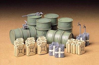 TAMIYA 35186 1:35 ZESTAW BECZEK NIEMIECKICH