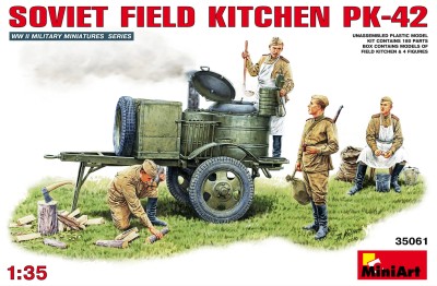 MINIART 35061 1:35 Soviet Field Kitchen PK-42