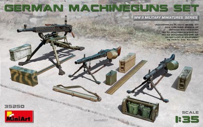 MINIART 35250 1:35 German Machineguns Set