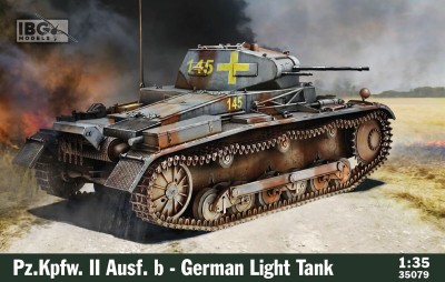 IBG 35079 1:35 Pz.Kpfw. II Ausf. b - German Light Tank