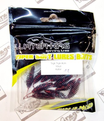 WATER KING TRYK TRYK 4cm - KOLOR nr 12 (op. 10szt)