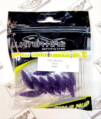 WATER KING TRYK TRYK 4cm - KOLOR nr  3 (op. 10szt) 