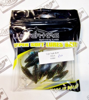 WATER KING TRYK TRYK 4cm - KOLOR nr 20 (op. 10szt) 