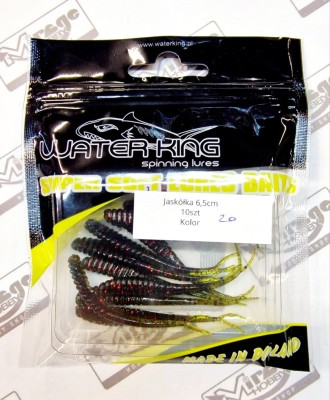 WATER KING JASKÓŁKA 6,5cm - KOLOR nr 20 (op. 10szt)