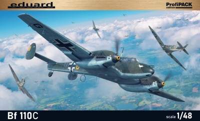 EDUARD 8209 1:48 Messerschmitt Bf 110C [PROFIPACK edition]
