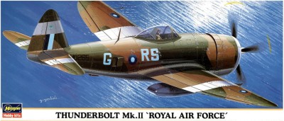 HASEGAWA 00180 1:72 Thunderbolt MK II Royal Air Force