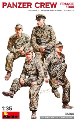 MINIART 35364 1:35 Panzer Crew. France 1944