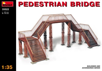 MINIART 35522 1:35 Pedestrian Bridge