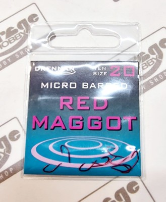 DRENNAN HACZYKI RED MAGGOT #20 (op. 10szt) [HSRMGM020]