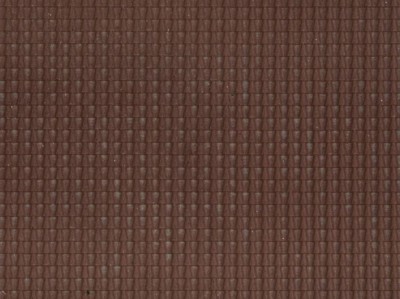 NOCH 60351 Arkusz strukturalny 3D 28x10cm - Pantile, dark red 