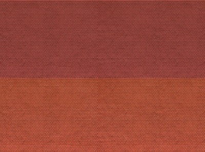 NOCH 56970 3D-Karton z imitacją "Zwykły kafelek czerwony" 25x12,5cm