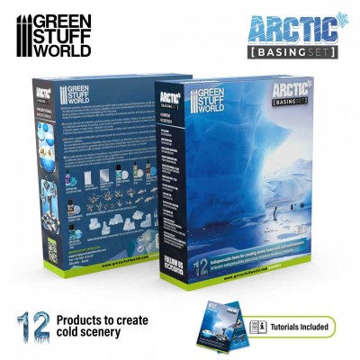 GSW 11638 Basing Diorama Set - Arctic (zestaw do dioram) 