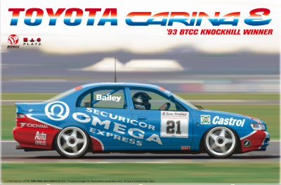 NUNU BEEMAX B24031 1:24 Toyota Carina E 93 BTCC Knockhill Winner