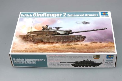 TRUMPETER 01522 1:35 British Challenger 2 Enhanced Armour