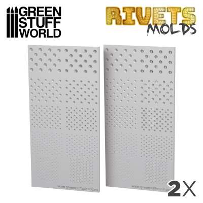 GSW 1420 Silicone molds - RIVETs (forma do odlewów)
