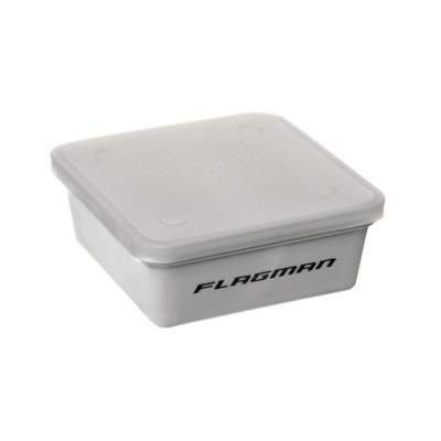 FLAGMAN Pudełko do płukania ochotki Z SITKIEM 12x12cm [MMI0025]