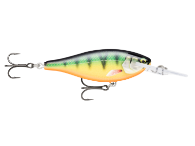 WOBLER RAPALA SHAD RAP ELITE 7,5cm/12g F - Gilded Perch (SRE75 GDP)