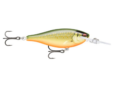 WOBLER RAPALA SHAD RAP ELITE 7,5cm/12g F - Gilded Scaled Roach (SRE75 GDSR)