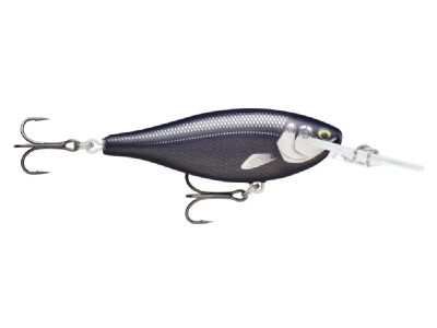 WOBLER RAPALA SHAD RAP ELITE 7,5cm/12g F - Gilded Matte Black UV (SRE75 GDMBU)