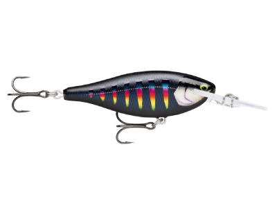WOBLER RAPALA SHAD RAP ELITE 7,5cm/12g F - Gilded Night Aurora (SRE75 GDNIA) 