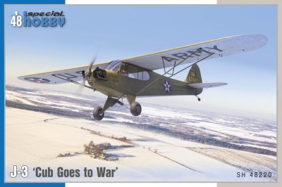 SPECIAL HOBBY 48220 1:48 J-3 "Cub Goes To War"