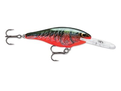 WOBLER RAPALA SHAD RAP 9cm/15g F - Red Crawdad (SR09 RCW)