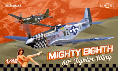 EDUARD 11174 1:48 MIGHTY EIGHT - 66th Fighter Wing P-51D Mustang [LIMITED edition]