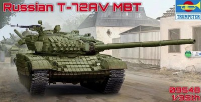 TRUMPETER 09548 1:35 T-72A Mod1985 MBT