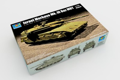 TRUMPETER 07104 1:72 lsrael Merkava Mk. lll Baz MBT