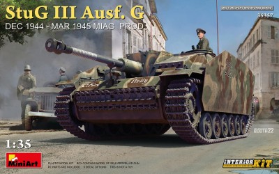 MINIART 35357 1:35 StuG III Ausf. G Dec 1944 - Mar 1945 Miag Prod. [INTERIOR KIT]