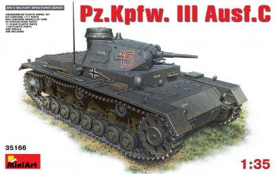 MINIART 35166 1:35 Pz.Kpfw.III Ausf.С