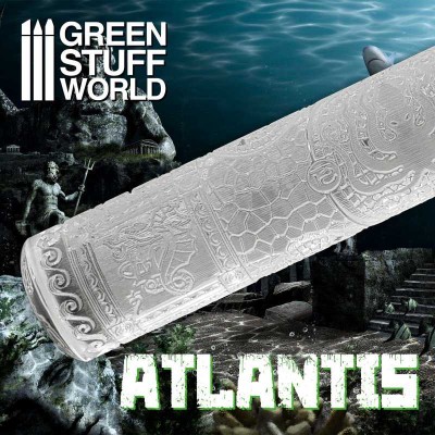 GSW 2502 ROLLING PIN - Atlantis (wałek do odcisku mas) 